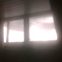 out the studio window - daytime